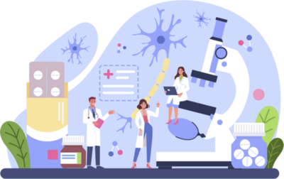 Обследование головы и нейро-васкулярного конфликта